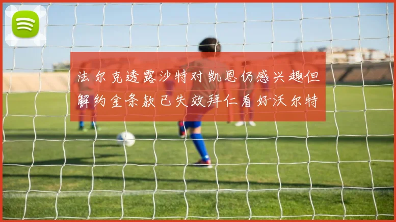 法尔克透露沙特对凯恩仍感兴趣但解约金条款已失效拜仁看好沃尔特马德